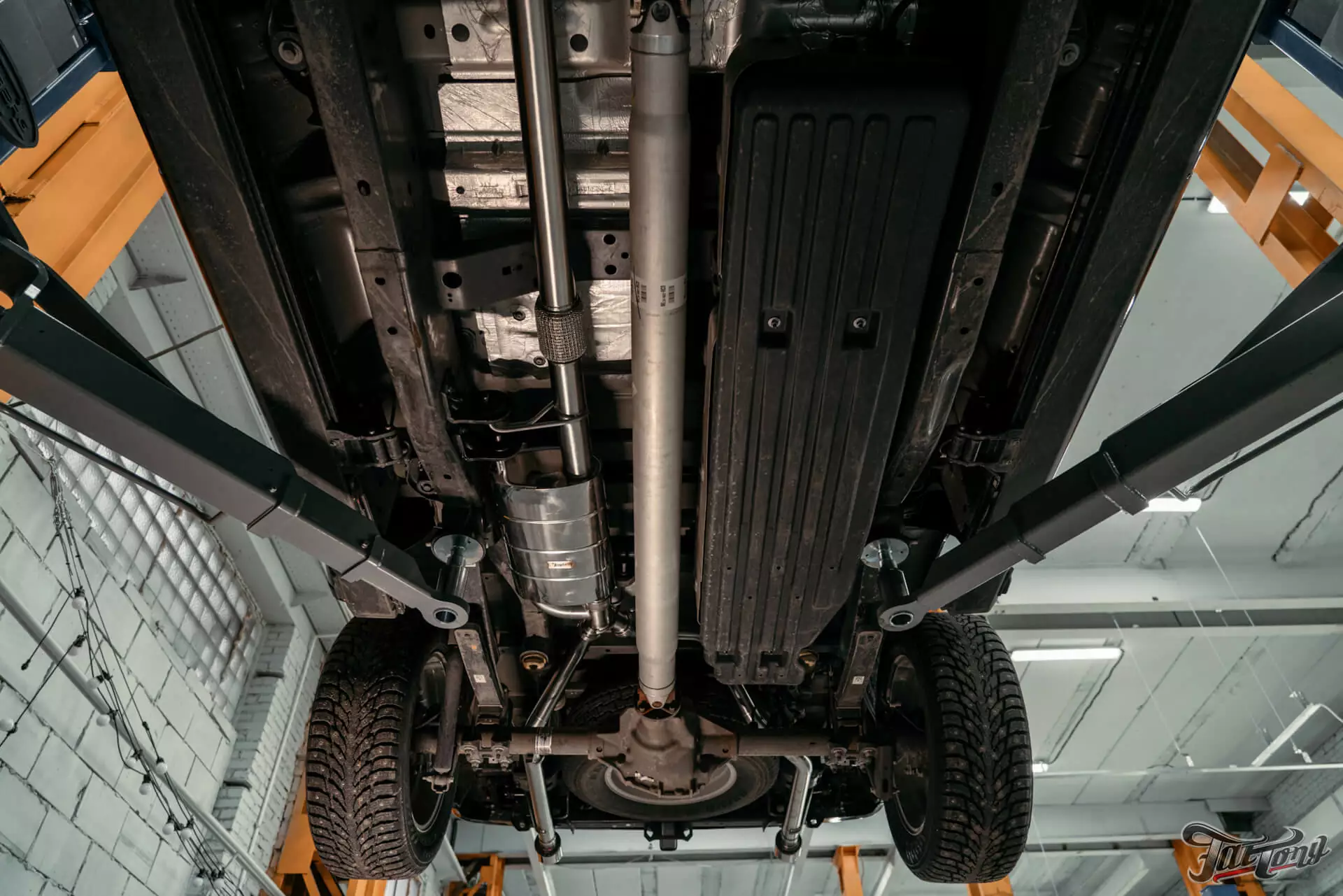 Ford F150. Установка выхлопной системы
